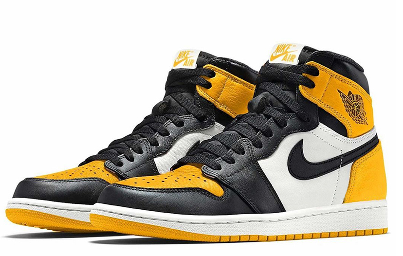 Air Jordan 1 Retro High OG Yellow Toe 555088-711